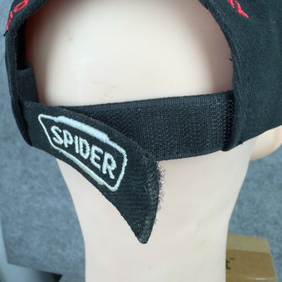 Spiderwire Fishing Hat Ball Embroidered Baseball Cap Men Black  Adjustable Strap - Picture 11 of 12